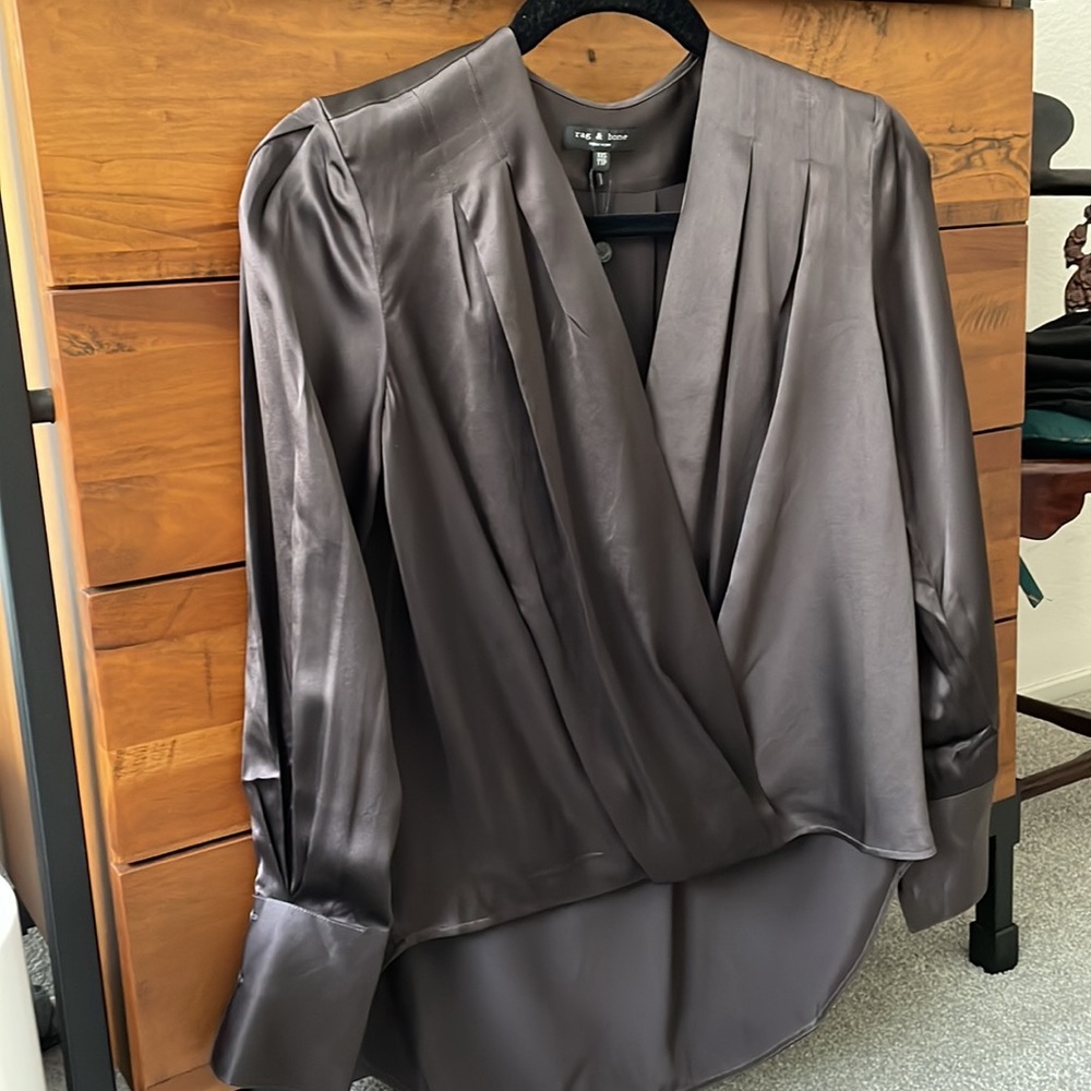 Rag & Bone silk shirt